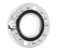 FOYTOKI Adaptador con Resistencia al Calor Plata de Placa de Inducción de Aleación de y Mecanizado de Precisión para Motocicleta para Motor y Colector