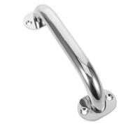 FOYTOKI Asidero de Ducha de Acero Inoxidable 304 para Barco 200Mm Pasamanos Antideslizante Marino Pulido Barra de Seguridad para Bañeras y Yates Resistente al Agua Salada Instalación