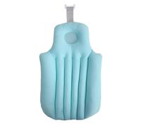 FOYTOKI Asiento de Malla para Baño de Ñiño Recién Nacido Diseño de Hebilla Antideslizante, Cojín de Spandex y Poliéster Azul para Mayor Comodidad Color Aleatorio