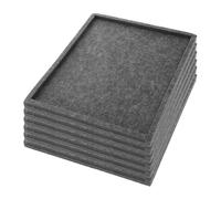 FOYTOKI Bandeja Multifuncional de Fieltro para Clasificar Rompecabezas, Organizador Portátil y Apilable para Piezas de Puzzle, 1 Set Práctico para Almacenamiento