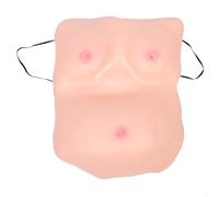 FOYTOKI Barriga Falsa para Disfraz de Cosplay y Fiesta, Vinilo Duradero Talla Única, Accesorio Ligero y Cómodo para Actuación Escénica y Mascarada