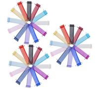 FOYTOKI Bolsas de Organza Cordón para Regalos y Joyería, 50 Unidades, Tamaño Pequeño, Color Surtido, Bolsas de Malla para Envolver Abanicos, Dulces y Recuerdos en Bodas, Varios estilos