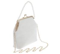 FOYTOKI Bolso Bandolera para Mujer en Color Claro, Pequeño y Versátil, Material Duradero, Diseño Tipo Caparazón Moderno, Adecuado para Uso Diario, Paseos y Fiestas, Bolso de Hombro