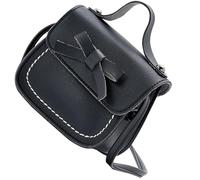 FOYTOKI Bolso Bandolera para Niñas Pequeño Lazo de PU, Diseño Simple y Capacidad Grande, Adecuado para Uso Diario y Prevenir Pérdidas