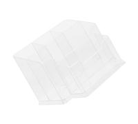 FOYTOKI Caja De Herramienta De Manicura Caja De Almacenamiento Organizador Del Hogar Estuche De Cosméticos Organizador De Tocador Suministros De Oficina Compartimento Titular Organizador