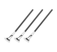 FOYTOKI Cepillo Para Pestañas Abanico Angulado 3 Piezas Negro Aplicador Profesional Para Maquillaje Ojos Accesorio Para Extensiones