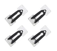 FOYTOKI Conectores Fáciles de Instalar Sofá Seccional para de Acero y Plástico, 4 Piezas y Fijación del Respaldo para Muebles Modulares