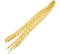 FOYTOKI Cordones 1 Par de Poliéster para Patines de Hockey Amarillos Cera para Rendimiento y Fácil Atado de 244cm Ideales para Patinaje
