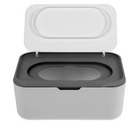 FOYTOKI Dispensador de Toallitas Húmedas para Ñiño de Gran Capacidad Tapa, Caja de Pp Ligera y Fácil de Limpiar Adecuado para Mesa de Comedor y Uso Diario