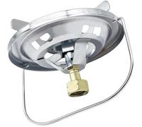 FOYTOKI Estufa Portátil de Gas para Exteriores Quemador a Prueba de Viento Mini Estufa para Camping y Senderismo Adaptador de Recarga de Gas Cocina Portátil para Picnic