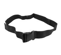 FOYTOKI Extensor de Riñonera Negro Resistente y Plegable, Accesorio para Cinturón de Bolso de Plástico y Terileno, Adecuado para Uso en Montaña y Senderismo