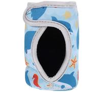 FOYTOKI Funda para Biberón Tejido de Neopreno, Diseño de Dibujos Animados, Fácil de Limpiar y Antiquemaduras para Uso Diario y Protección contra Caídas