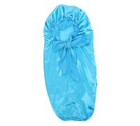 FOYTOKI Gorro de Satén para Dormir Mujer, Largo y Transpirable, No Se Cae Fácilmente, Adecuado para Proteger el Cabello Durante la Noche