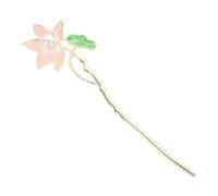 FOYTOKI Horquilla De Flor De Loto Vintage Accesorio De Cabello Chino Pin De Pelo Para Qipao y Adorno Antiguo Para Peinados Elegantes Para Estilo Tradicional