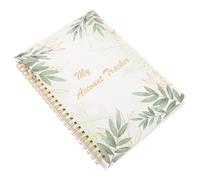 FOYTOKI Libro de Registro de Chequera Personal 1 Unidad Diseño de Hoja, Cuaderno de Contabilidad Financiera para Gestión de Gastos y Seguimiento de Saldo, Uso Empresarial y Personal