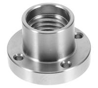 FOYTOKI Mandril Torno Carpintería Acero Placa Frontal Roscada Adaptador Torno Madera para Profesionales y Aficionados Mandril Lathe Chuck Resistente y Preciso