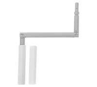 FOYTOKI Manivela Metálica Manual para Ventana Abatible y Toldo, Mango de Metal Resistente, Repuesto para Manija de Apertura, Accesorio Industrial para Ferretería, Manual sin Electricidad,