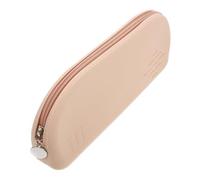 FOYTOKI Organizador De Maquillaje De Silicona Estuche Portátil para Brochas De Maquillaje Neceser De Viaje Durable y Práctico para Accesorios De Cosméticos y Labiales