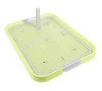 FOYTOKI Orinales para Perros pequeños con Rejilla Desmontable y Fondo de Malla plástica para Uso en Oficina y Cocina, Resistente al Desgaste