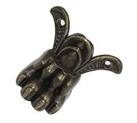 FOYTOKI Patas De Apoyo De Sofá 43x34 Mm Pequeña Aleación De Zinc Acabado Verde Antiguo Resistente Para Muebles Sofá Camas Cajas 6 Unidades