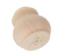 FOYTOKI Patas de Sofá de Madera Redondas Diseño Francés Elegante para Mesa y Banco, Acentos Interiores y Fácil Instalación en Dormitorio y Mejoras DIY