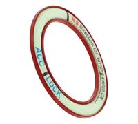 FOYTOKI Pegatina para Interruptor de Encendido Anillo Rojo de Gel de Sílice, Cubierta Protectora para Botón de Arranque, Accesorios para Luces Interiores de Coche para Mujer