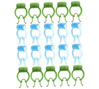 FOYTOKI Pinzas 20 Pcs Para Hemorragias Clip Nasal Ajustable Ligero Compacto Adecuado Para Viajes y Uso Diario Accesorio Para Mejorar La Respiración Nasal Adecuado Para Adultos y Niños