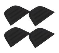 FOYTOKI Protectores de Esquinas para Maletas y Mochilas, 4 Piezas Pequeñas 105x68 Mm, Protección Antideslizante y Absorción de Impactos para Equipaje, Accesorios de Plástico Resistentes