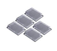FOYTOKI Reflector de Sensor Fotoeléctrico Cuadrado 5 Piezas de Acrílico y Abs Alta Reflectividad para Uso en Exteriores y Vehículos