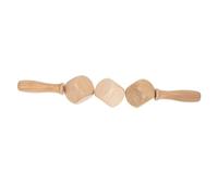 FOYTOKI Rodillo De Masaje Terapéutico De Madera De Masaje Manual Para Brazos Cabeza Cuello Cintura Pantorrillas y Muslos