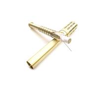 FOYTOKI Rodillo de Moxa de Latón Dorado 1 Unidad Dispositivo Portátil de Moxibustión Masaje Relajante Corporal y Facial para Fisioterapia y Mejora Circulación Sanguínea