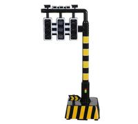 FOYTOKI Semáforo Infantil Educativo Grande con Luces y Sonidos Realistas, Juguete Simulador De Conducción para Niños, Señal De Tráfico Interactiva para Aprendizaje Vial En Casa