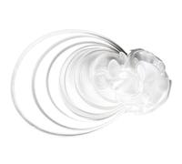 FOYTOKI Sombrero Fascinador Blanco para Mujer, Cómodo y Elegante, Material Poliéster y Abs, Adecuado para Banquetes y Fiestas de Té Sofisticadas