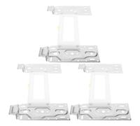 FOYTOKI Soporte telescópico para aire acondicionado split, placa de montaje universal, 3pcs, hierro, diseño de seguridad mejorada para dormitorios y salas de estar