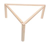 FOYTOKI Soporte Triangular de Madera para Gallinas y Pollos en Criaderos, de Crecimiento Natural y Ahorro de Espacio en Hábitats de Crianza