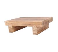 FOYTOKI Taburete de Madera para Dormitorio Taburete Escalón de Madera para Mesita de Noche para Uso Doméstico