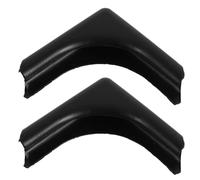 FOYTOKI Tapas de Plástico para Patas de Silla Plegable Antideslizantes, Protectores para Sillas de Playa, 1 Par para Uso en Camping y Exteriores