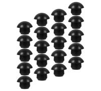 FOYTOKI Tapones de Goma Fáciles de Instalar y para Llenado de de Gato Hidráulico 20 Accesorios Generales de Goma Negros para Reparación