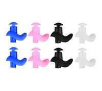 FOYTOKI Tapones de Oídos para Nadar Infantiles de Silicona Reutilizables Impermeables, 4 Pares para Prevenir Entrada de Agua Canal Auditivo Durante Natación y Esquí Acuático