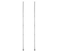 FOYTOKI Varillas de Repuesto para Futbolín de Hierro 52,5 CM Tapas de Seguridad para Adultos y , Accesorios para Mesa de Futbolín de 0,7 M