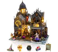 Foyucool Kit DIY de Miniaturas para Adultos, Cafetería Mágica