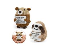 Foyucool Muñecos de Peluche Personalizados, Decoración para el Hogar, Regalo Original para Mujer, Novia, Regalo de Pareja, Muñeca para Niña, Idea de Home Decoration , Perezoso y Nutria