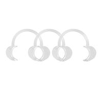 Fozriybefy 3pcs Autoclave Dental Dientes Blanqueamiento Labio y Mejilla Retractor Dentista Abrebocas Repeticion Uso, M
