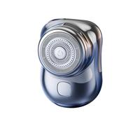 Fozriybefy Afeitadora Eléctrica USB Recargable Pantalla Digital Afeitadora Mini Portátil Multifuncional Viajes Afeitadora para Hombres Portátil,D