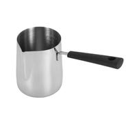 Fozriybefy Cafetera Turca de 600ML, Calentador de Leche y Café de Acero Inoxidable, Olla para Derretir Mantequilla Chocolate con Manejar Resistente Al