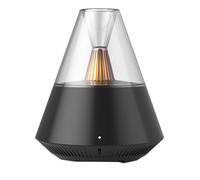 Fozriybefy Difusor de Aceites Esenciales, Difusor de Aroma de Fragancia de Diseño Moderno para Sala de Estar, Dormitorio, Alimentado por USB, Capacidad de 150 Ml, Negro