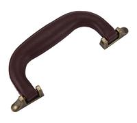 Fozriybefy Guitarra de MarróN Caja de Instrumentos Musicales Equipaje Caja de Herramientas Caja de Trolley Manija