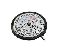 Fozriybefy Movimiento de Reloj NH36A/NH36 Movimiento MecáNico AutomáTico de Alta PrecisióN con Calendario Doble y Agujas en Lugar de 7S36