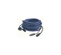 FP04 Cable de corriente y señal 20m Schuko-IEC / XLR-XLR, luz