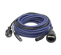 FP09 Cable de alimentacin/seal 15m schuko-schuko/XLR-XLR, AUDIO